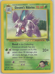 Gym Challenge 45/132 Giovanni's Nidorino