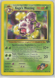 Gym Challenge 50/132 Koga's Weezing