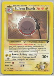 Gym Challenge 52/132 Lt. Surge's Electrode