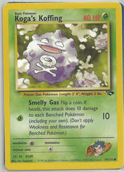 Gym Challenge 79/132 Koga's Koffing