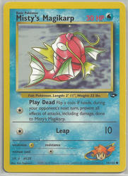 Gym Challenge 88/132 Misty's Magikarp