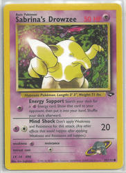 Gym Challenge 95/132 Sabrina's Drowzee