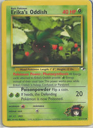 Gym Heroes 47/132 Erika's Oddish