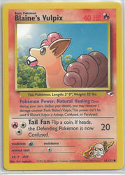 Gym Heroes 65/132 Blaine's Vulpix