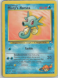 Gym Heroes 86/132 Misty's Horsea