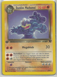 Team Rocket 27/82 Dunkles Machomei