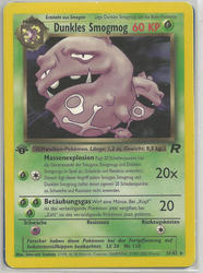 Team Rocket 31/82 Dunkles Smogmog