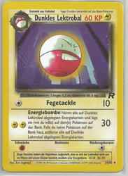 Team Rocket 34/82 Dunkles Lektrobal