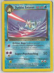 Team Rocket 37/82 Dunkles Entoron