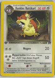 Team Rocket 51/82 Dunkles Rattikarl