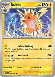 Erhabene Helden 056/217 Raichu