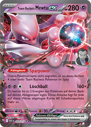 Erhabene Helden 079/217 Team Rockets Mewtu ex
