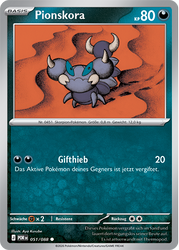 Optimale Ordnung 051/088 Pionskora