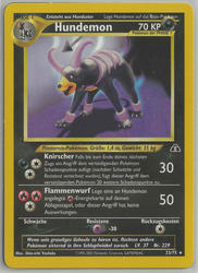 Neo Entdeckung 23/75 Hundemon