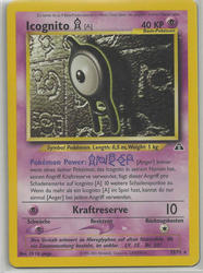 Neo Entdeckung 33/75 Icognito A