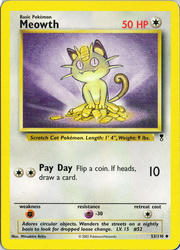 Legendary-Collection 53/110 Meowth