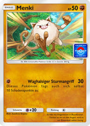 Pokémon-Sammelkartenspiel-Pocket 017/P-A Menki