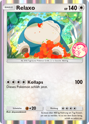 Pokémon-Sammelkartenspiel-Pocket 049/P-A Relaxo