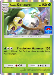 Pokémon-Sammelkartenspiel-Pocket 069/P-A Alola-Kokowei