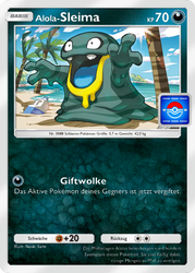 Pokémon-Sammelkartenspiel-Pocket 072/P-A Alola-Sleima