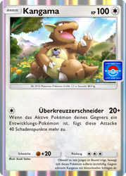 Pokémon-Sammelkartenspiel-Pocket 097/P-A Kangama