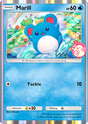 Pokémon-Sammelkartenspiel-Pocket 099/P-A Marill