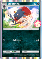 Pokémon-Sammelkartenspiel-Pocket 100/P-A Snibunna