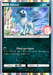 Pokémon-Sammelkartenspiel-Pocket 117/P-A Absol