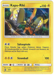 SM Black Star Promos SM31 Kapu-Riki