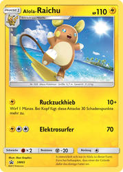 SM Black Star Promos SM65 Alola-Raichu