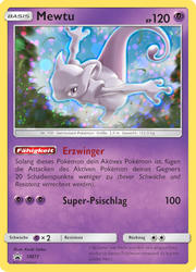 SM Black Star Promos SM77 Mewtu