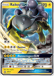SM Black Star Promos SM121 Raikou GX