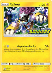 SM Black Star Promos SM150 Raikou