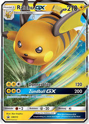 SM Black Star Promos SM213 Raichu GX