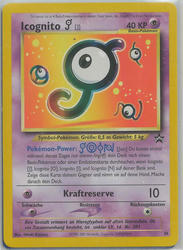 Wizard Black Star Promos 38 Icognito J