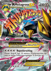 XY Black Star Promos XY35 M Metagross EX