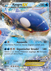 XY Black Star Promos XY41 Kyogre EX