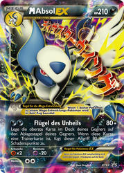 XY Black Star Promos XY63 M Absol EX