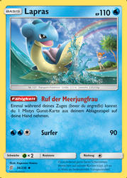 Bund der Gleichgesinnten 36/236 Lapras