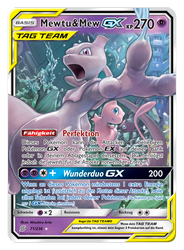 Bund der Gleichgesinnten 71/236 Mewtu & Mew TAG TEAM GX