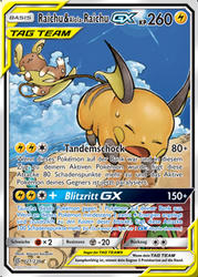 Bund der Gleichgesinnten 221/236 Raichu & Alola-Raichu TAG TEAM GX
