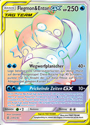 Bund der Gleichgesinnten 239/236 Flegmon & Enton TAG TEAM GX