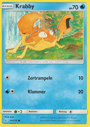 Kräfte im Einklang 46/214 Krabby