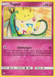 Kräfte im Einklang 136/214 Togepi