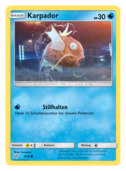 Meisterdetektiv Pikachu 8/18 Karpador