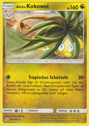 Teams sind Trumpf 114/181 Alola-Kokowei