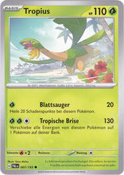 Entwicklungen in Paldea 007/193 Tropius
