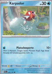 Entwicklungen in Paldea 042/193 Karpador