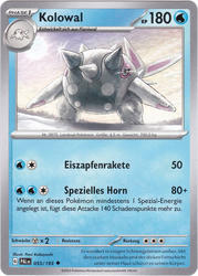 Entwicklungen in Paldea 055/193 Kolowal