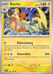 Entwicklungen in Paldea 064/193 Raichu